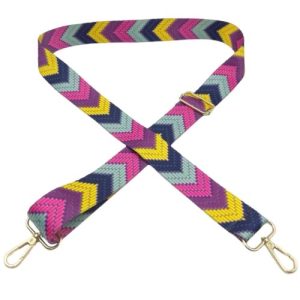 New Knitted Geometric Bag Strap